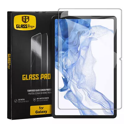 For Samsung Galaxy Tab S9 FE Plus S7 S8 S9 Ultra Tempered Glass Screen Protector • $13.95