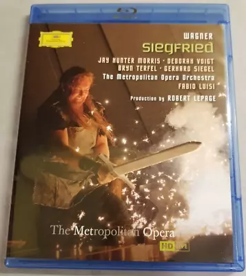 Siegfried - The Metropolitan Opera (Wagner Luisi) ~ Blu-ray  ~ Free Shipping • $29.99