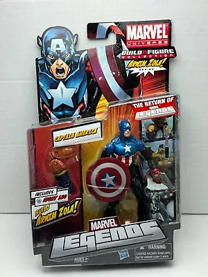 Marvel Legends Build A Figure Captain America Action Figure Arnim Zola Series • $17.99