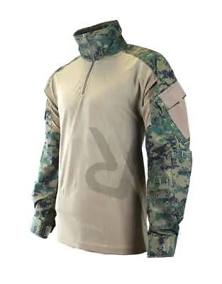 Camo Shirt - UBACS Military Combat Army Shirt (MARPAT) • £14.95