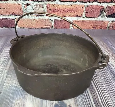 Vintage Wagner 1891 Cast Iron Dutch Oven 5 Qt Quart • $35