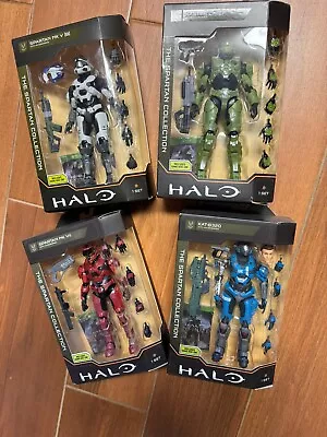 Halo Infinite SPARTAN COLLECTION Master Chief KAT MK V VII SET OF 4 2020  • $35