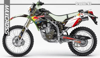 $144.46 • Buy Kawasaki Klx250sr 2005-2007 Klx250d-tracker 2004-2007 Maxcross Graphics Kit Nh2