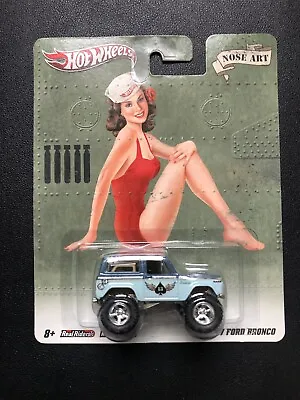 Hot Wheels Nose Art '67 Ford Bronco (C4) • $29.99