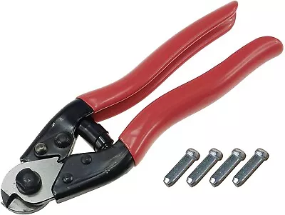 Muzata Cable Cutter Heavy DutyUp To 5/32  With 4Pcs Bike Bicycle Cable M015 CT1 • $13.99