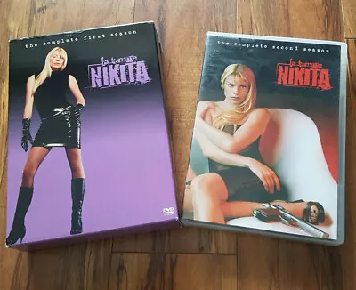 /2559 La Femme Nikita - Complete 1st & 2nd Seasons DVD Box Sets W/ Inserts OOP • $36.99