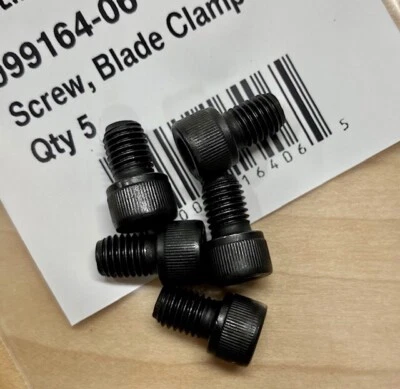 $8 • Buy Pack Of 5 Reciprocating Saw Blade Clamp Screws, 099164-06, DeWALT, CRAFTSMAN.