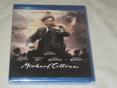 Michael Collins (1996) BLU-RAY NEW Liam Neeson Alan Rickman Neil Jordan Sealed • $16.07