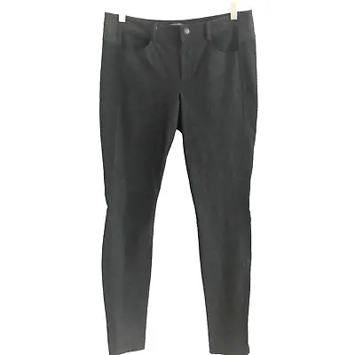 $29.99 • Buy Vince Pants Skinny Leg Color Block Black Gray Stretch Ankle Crop Womens Size 10