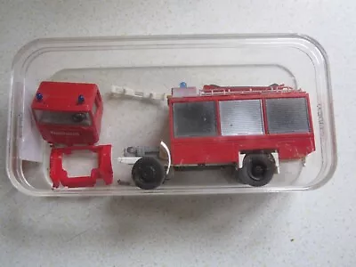 Faller Car System HO Gauge Fire Engine. *SPARES Or REPAIR* • £0.99