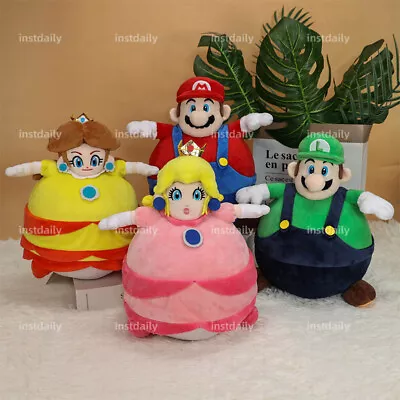 11  Super Mario Bros Plush Balloon Mario Luigi Princess Stuffed Doll Toys Gifts • £14.99