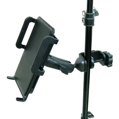 Large Heavy Duty C-Clamp Music Stand / Desk  Mount For Apple IPad AIR 1 & AIR 2 • £32.99