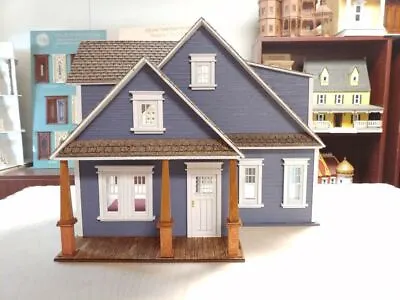 Clarkson Craftsman Cottage Dollhouse 1:24 Scale Dollhouse Kit • $256