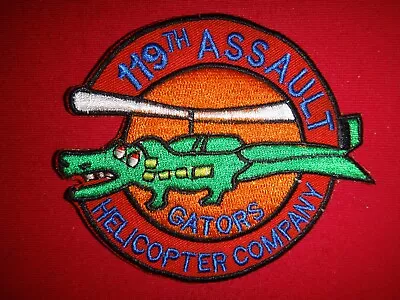 Vietnam War US 119th Assault Helicopter Company GATORS Patch • $10.84