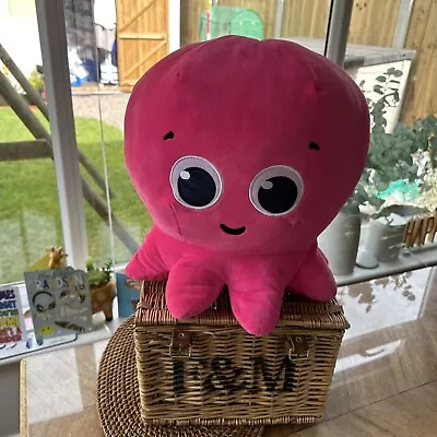 Octopus Energy Large Pink Plush Soft Toy - Promotion Toy *defect* • £14.99