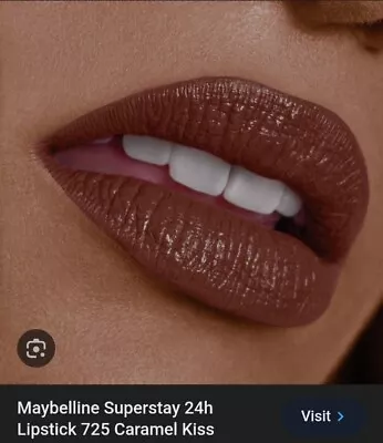 Maybelline SuperStay 24 Hour Lip Color 725 Caramel Kiss • £10.99