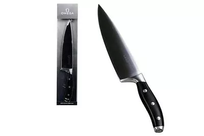 Omega Chef Knife - 20cm (Stainless Steel) Cutlery • $18.95