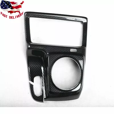 Carbon Fiber Style Manual Gear Shift Frame Cover Trim For Honda Civic 2006-2011 • $30.99