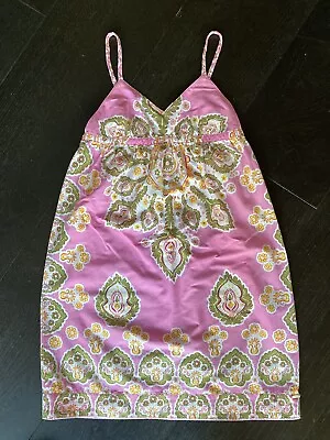 Girls Fred Bare Pink Indian Style Print Dress - Size 10 - Preowned • $14