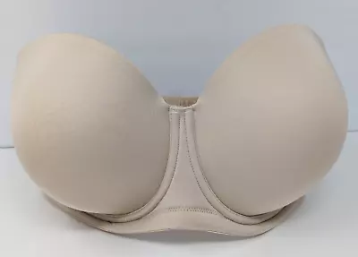 Wacoal 854119 Red Carpet Underwire Strapless Bra 36H Nude Underwire No Straps • $19.99