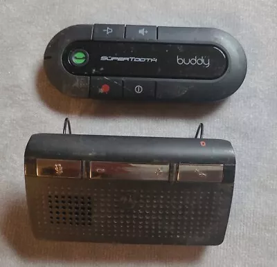 SuperTooth Buddy  Motorola And Coata Handsfree Bluetooth Car Visor Speakerphone  • $10