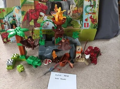 £47.50 • Buy Lego Duplo Dino Valley 5598 Near Complete* Set With Instructions And Box