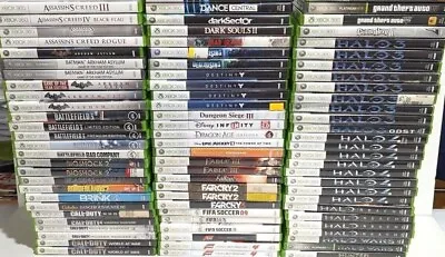 $10.99 • Buy Microsoft Xbox 360 Cheap Affordable Value Games A-Z No Manual Tested Resurfaced