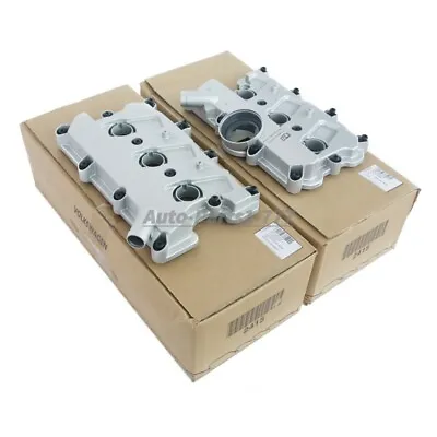 OEM Left & Right Engine Valve Covers W/ Gasket For Audi A5 A6 Q7 S4 S5 VW  3.0T • $296.80