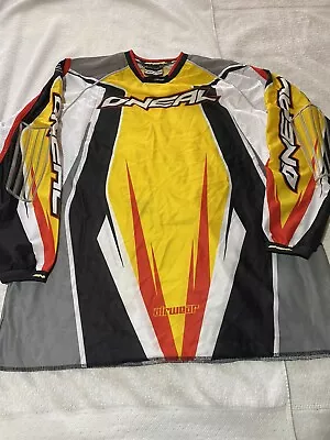 Vintage  OnealMX Air Wear BMX MX Motocross 2XL Jersey Reinforced Elbows • $25