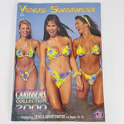 VENUS SWIMWEAR 2000 CATALOG Caribbean Collection Brooke Burke Swim Suit Magazine • $99.95