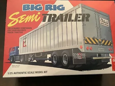 Model Kit -amt Big Rig Semi Trailer #1164/06 Sealed  • $14.99