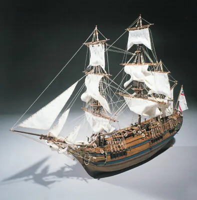 Bounty MANTUA MODEL Scale 1:60 Complete Of Sails And 2 Set Sailors -by Assembly • $274.43