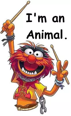 Muppets Animal # 14 - 8 X 10 T Shirt Iron On Transfer - • $4