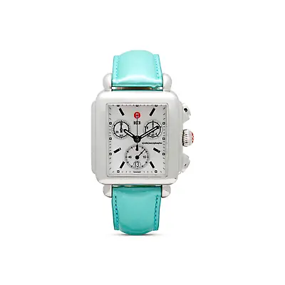 Michele Deco MOP Dial Leather Strap 33mm Quartz Est. Retail: $695 (Preowned) • $295