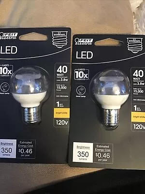 2 Pack Feit Electric E17 Base LED Light Bulb BP40S11NLEDHDRP • $9.99