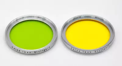 Zeiss Ikon 2 Filters / Contrast Filters 354 S 40.5 Yellow & Green • £22.53
