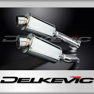 KAWASAKI Z1000SX ABS 2010-2019 225mm OVAL STAINLESS SILENCER EXHAUST KIT • £279.99