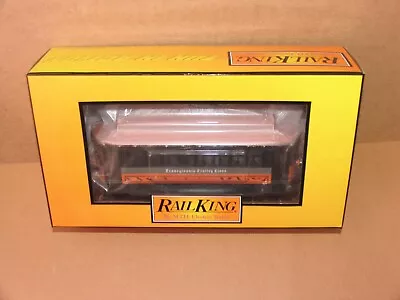 MTH Rail King Halloween Transylvania Trolley With Orange LED Lights 30-5213 NIB • $109