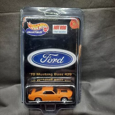 70 Ford MUSTANG BOSS 429 Hot Wheels ORANGE 2000 Hot Rods Limited Edition Adkins • $25