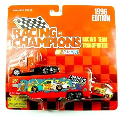 £9.75 • Buy RACING CHAMPIONS / No. 03102 1:87 Racing Team Transporter / CARTOON NETWORK.