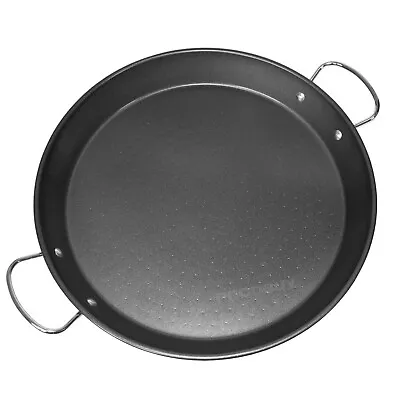 Large 38.5cm Kitchen Craft Non-stick Traditional Spanish Paella Fry Pan Dish • £35