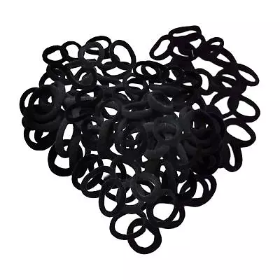 100pcs Tie Hair Bands Soft Hair Scrunchie No Damage Women Girls Hair Accessories • £6.05