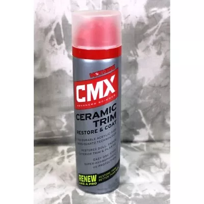 Mothers CMX CERAMIC TRIM RESTORE & COAT Restores Dull Faded Ext Trim & Plastic • $11.88