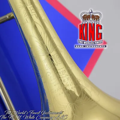 Vintage King H. N. White 2B Liberty Trombone Top Horn • $2149