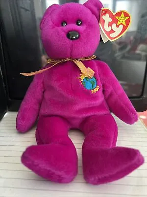TY Beanie Babies - Millenium Bear *1st Addition With Errors* • £1000