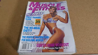 Muscle & Fitness Bodybuilding Magazines 1998 • $13