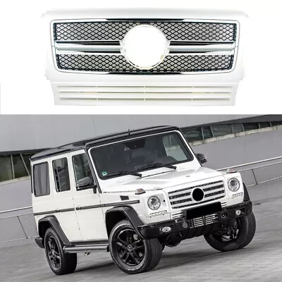 Front Racing Grill Upper Bumper For Mercedes-Benz W463 G63 G500 G55G65 1990-2018 • $150.86