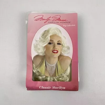 Marilyn Monroe Wig Costume Wavy Blonde Halloween • $10