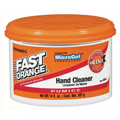 Permatex Fast Orange Orange Citrus Scent Pumice Hand Cleaner 14 Oz. (Pack Of 12) • $49.05