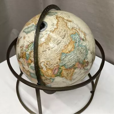 World Map Nautical Vintage Terrestrial  Globe With 4- Leg Table Stand • $223.20